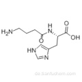 L-Histidin, N- (4-Amino-1-oxobutyl) CAS 3650-73-5